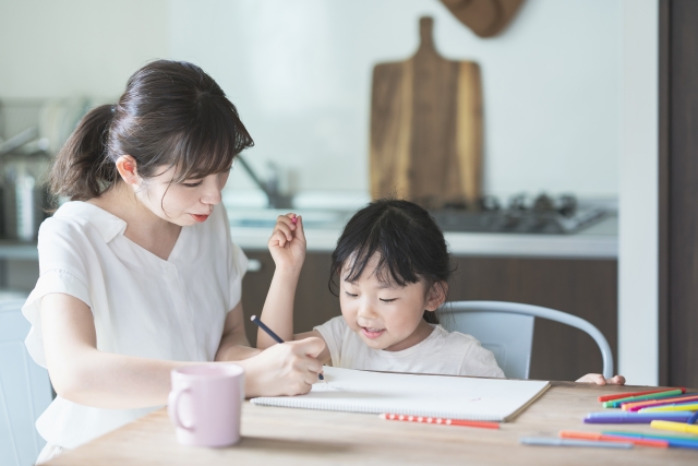 お受験・親子で勉強
