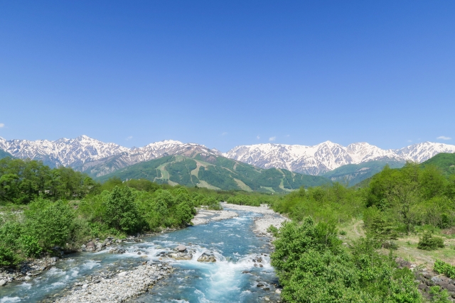雨水・山と川